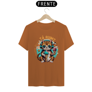Nome do produto CAMISETA T-SHIRT ALGODÃO PIMA CAT, TA RUIM