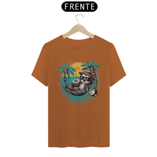 Nome do produto CAMISETA T-SHIRT PIMA, BICHO PREGUIÇA