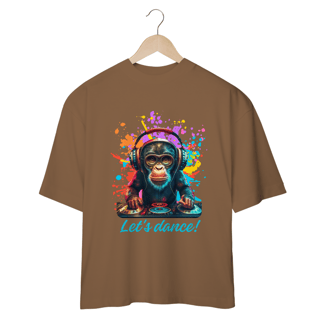 Nome do produto CAMISETA OVERSIZED, MONKEY LET´S DANCE