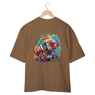 Nome do produto CAMISETA OVERSIZED COSTAS FISH