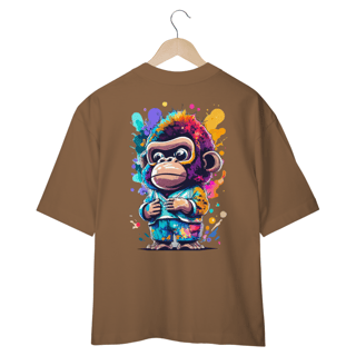 Nome do produto CAMISETA OVERSIZED, COSTAS MONKEY