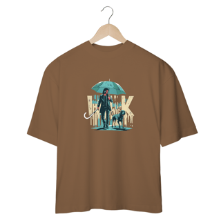 Nome do produto CAMISETA OVERSIZED DOG, LINHA FILME JOHN WICK BE KIND TO ANIMALS
