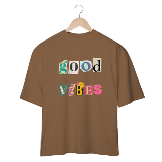 Nome do produto CAMISETA OVERSIZED, CAMALEAO GOOD VIBES