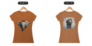 Nome do produto CAMISETA BABY LONG PIMA, ELEPHANT