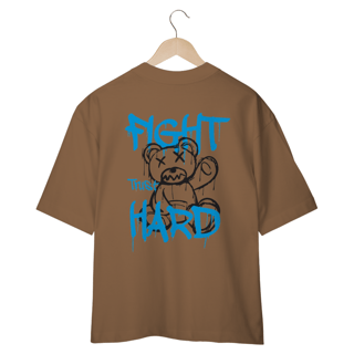 Nome do produto CAMISETA OVERSIZED COSTAS, URSINHO FIGHT HARD