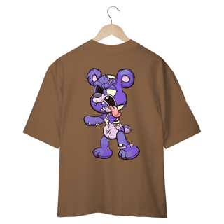 Nome do produto CAMISETA OVERSIZED COSTAS, URSINHO PYSCHO