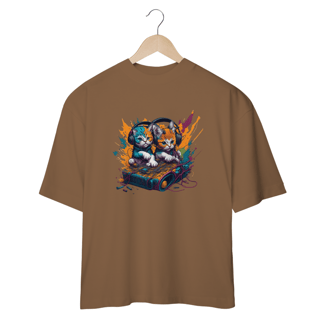 Nome do produto CAMISETA OVERSIZED, CAT DJ
