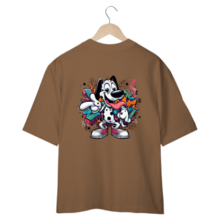 Nome do produto CAMISETA OVERSIZED COSTAS, DOG DÁLMATA