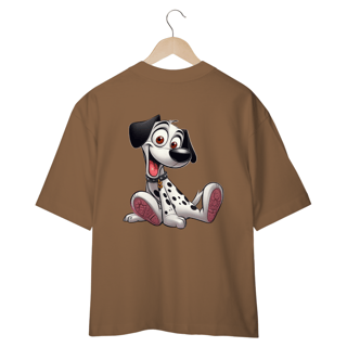 Nome do produto CAMISETA OVERSIZED COSTAS, DOG DÁLMATA