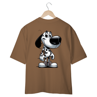 Nome do produto CAMISETA OVERSIZED COSTAS, DOG DÁLMATA
