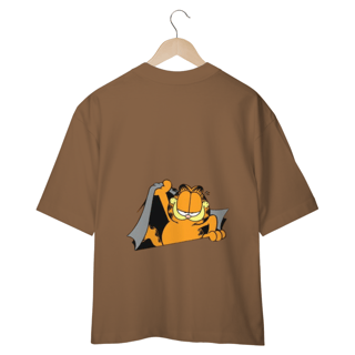 Nome do produto CAMISETA OVERSIZED COSTAS, CAT GARFIELD