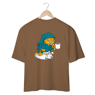 Nome do produto CAMISETA OVERSIZED, GARFIELD SONECA