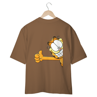 Nome do produto CAMISETA OVERSIZED COSTAS, CAT GARFIELD