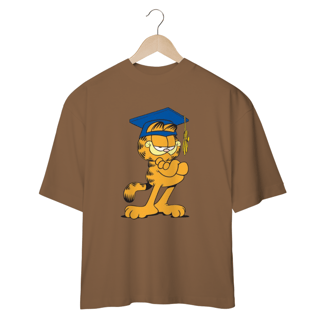 Nome do produto CAMISETA OVERSIZED, CAT GARFIELD FORMATURA