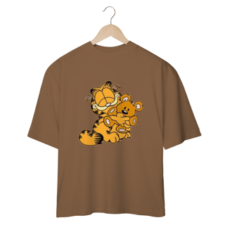 Nome do produto CAMISETA OVERSIZED, CAT GARFIELD