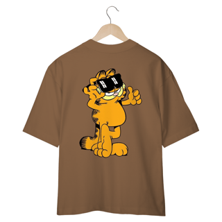 Nome do produto CAMISETA OVERSIZED COSTAS, CAT GARFIELD