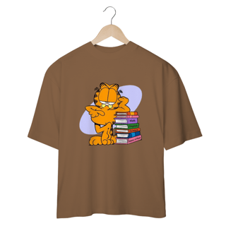 Nome do produto CAMISETA OVERSIZED, GARFIELD INTELECTO