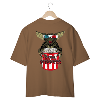 Nome do produto CAMISETA OVERSIZED COSTAS, FILME GREMLINS EVIL PUPPETS