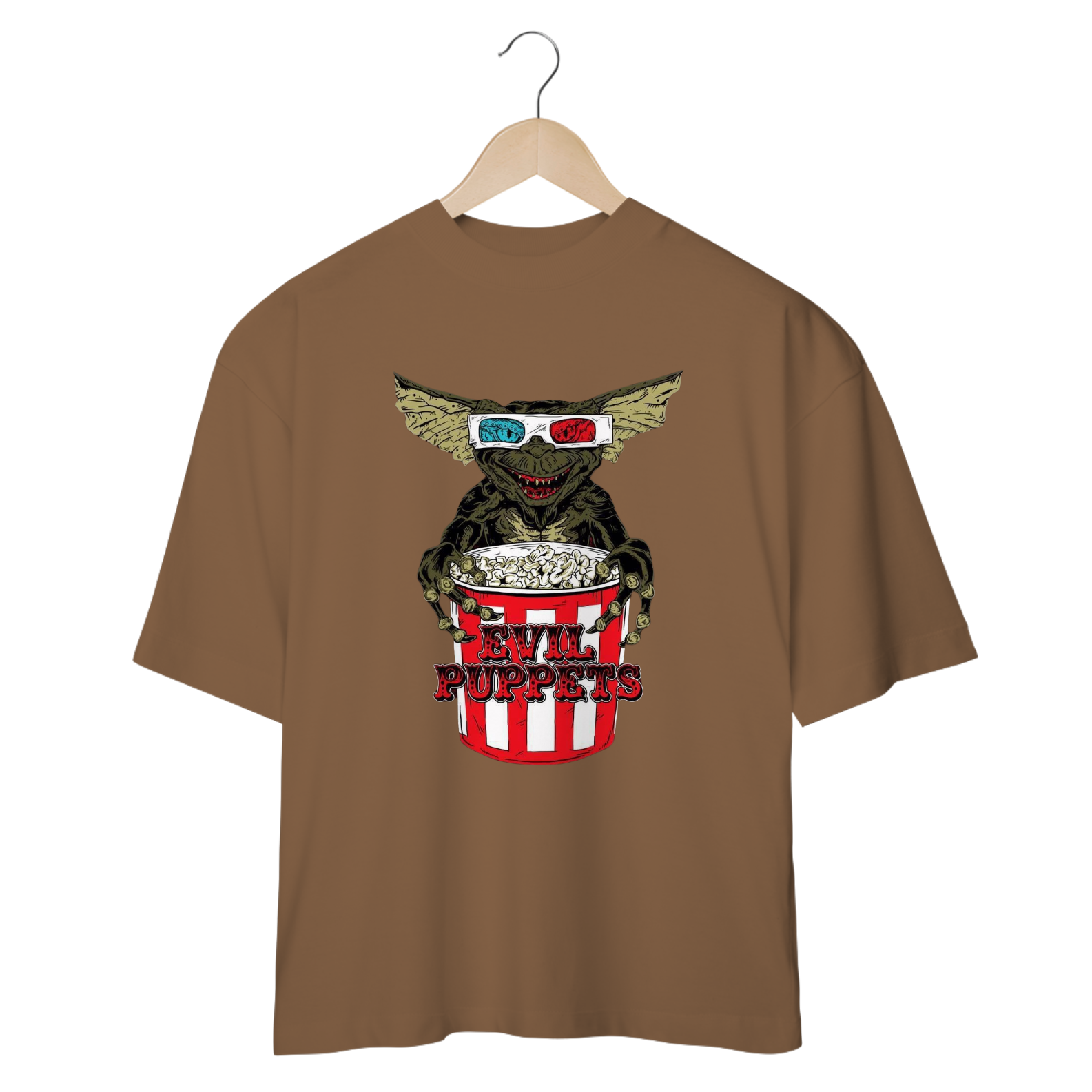 CAMISETA OVERSIZED, FILME GREMLINS EVIL PUPPETS