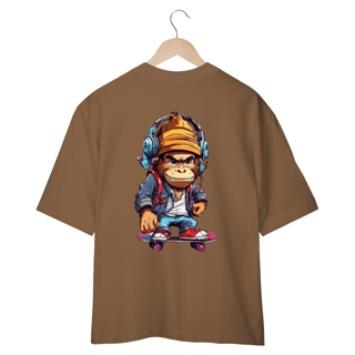Nome do produto CAMISETA OVERSIZED COSTAS, MONKEY