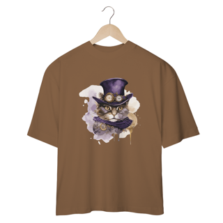 Nome do produto CAMISETA OVERSIZED, CAT FUTURISTA