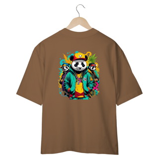 Nome do produto CAMISETA OVERSIZED, PANDA