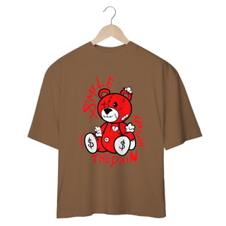 Nome do produto CAMISETA OVERSIZED, URSINHO HARD