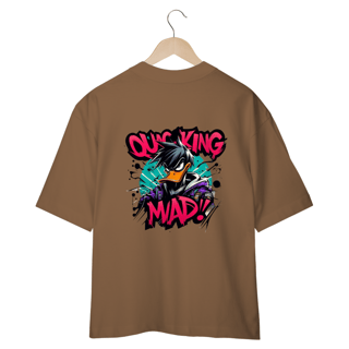 Nome do produto CAMISETA OVERSIZED COSTAS, DUCK QUACKING MAD