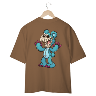 Nome do produto CAMISETA OVERSIZED COSTAS, URSINHO PYSCHO 