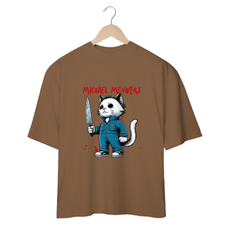 Nome do produto CAMSIETA OVERSIZED CAT, LINHA FILME MICHAEL MEOWERS