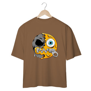 Nome do produto CAMISETA OVERSIZED, EXPRESSÃO FACE SILÊNCIO