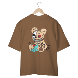 Nome do produto CAMISETA OVERSIZED COSTAS, URSINHO HARD