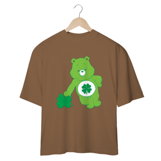 Nome do produto CAMISETA OVERSIZED, URSINHO TREVO DA SORTE