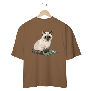 Nome do produto CAMISETA OVERSIZED, STUDIOUS CAT