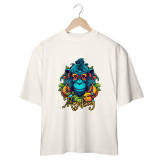 Nome do produto CAMISETA OVERSIZED, MONKEY