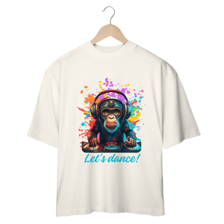 Nome do produto CAMISETA OVERSIZED, MONKEY LET´S DANCE