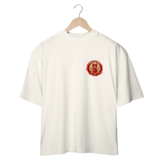 Nome do produto CAMISETA OVERSIZED MINIMALISTA, SAMURAI CAT
