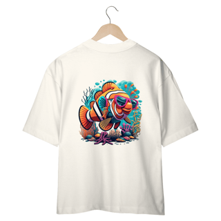 Nome do produto CAMISETA OVERSIZED COSTAS FISH
