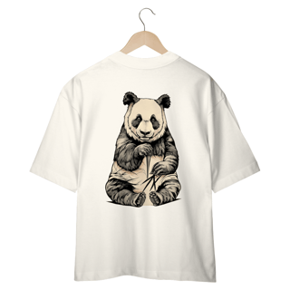 Nome do produto CAMISETA OVERSIZED COSTAS, PANDA PB