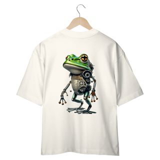 Nome do produto CAMISETA OVERSIZED COSTAS, FROG ROBOTIC