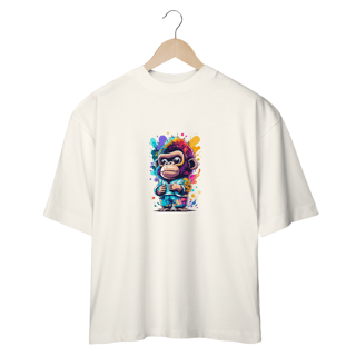 Nome do produto CAMISETA OVERSIZED, MONKEY