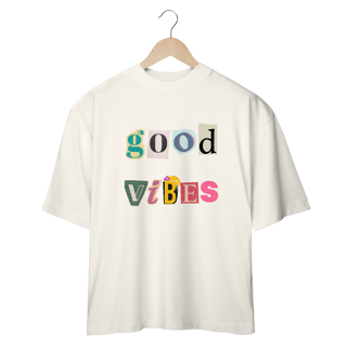 Nome do produto CAMISETA OVERSIZED, CAMALEAO GOOD VIBES