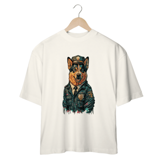 Nome do produto CAMISETA OVERSIZED, DOG PASTOR 