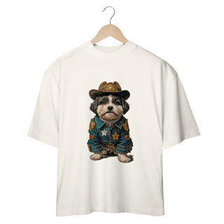 Nome do produto CAMISETA OVERSIZED, DOG SHIH TZU