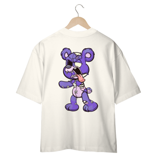 Nome do produto CAMISETA OVERSIZED COSTAS, URSINHO PYSCHO