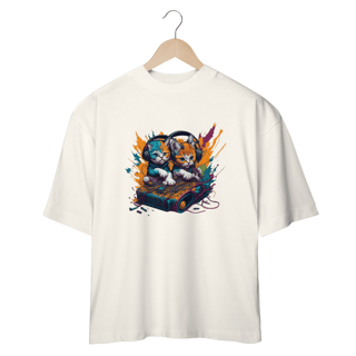 Nome do produto CAMISETA OVERSIZED, CAT DJ