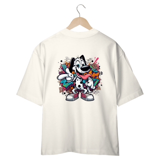 Nome do produto CAMISETA OVERSIZED COSTAS, DOG DÁLMATA