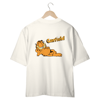 Nome do produto CAMISETA OVERSIZED COSTAS, CAT GARFIELD