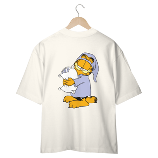Nome do produto CAMISETA OVERSIZED COSTAS, CAT GARFIELD