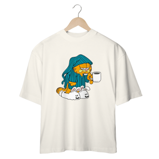 Nome do produto CAMISETA OVERSIZED, GARFIELD SONECA